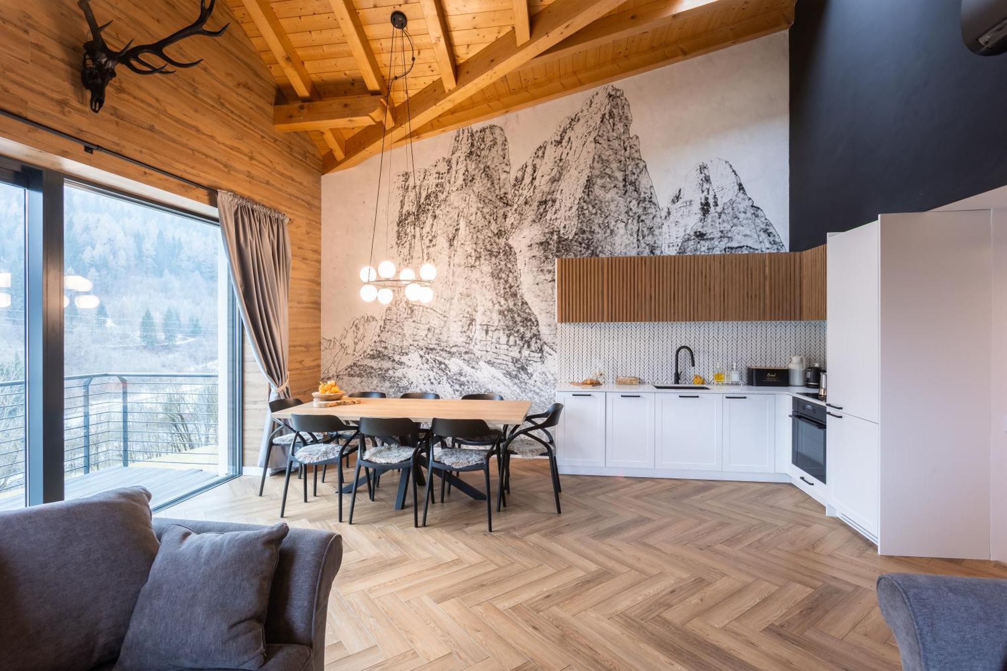 Casa Il Tramonto Val Di Sole Apartment Commezzadura Luaran gambar